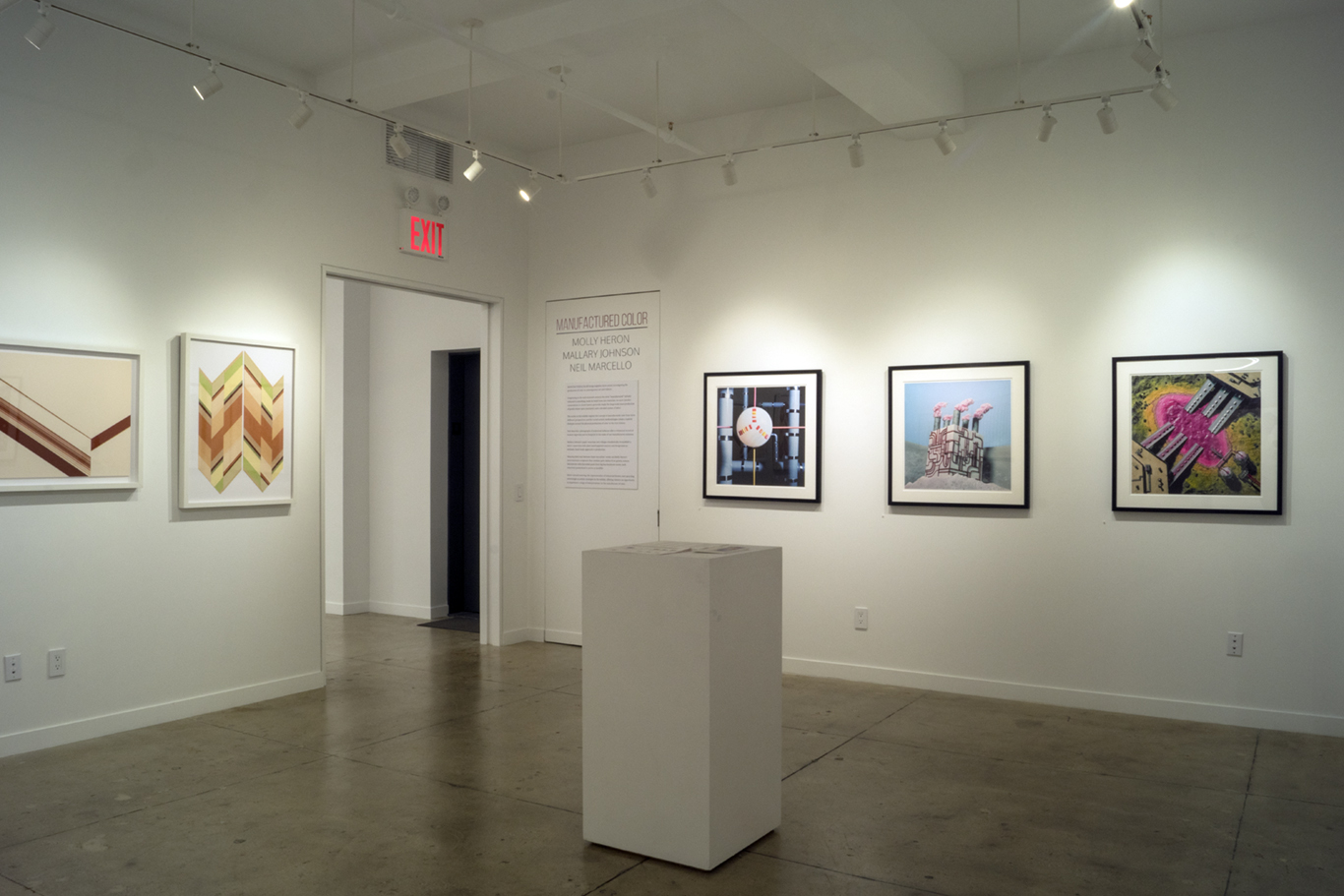 Manufactured Color, Exhibition, Installation View 1, New York, 2019