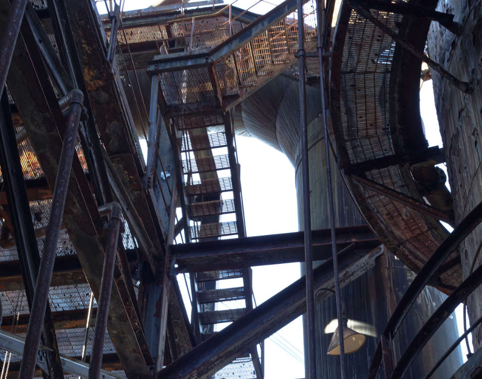 Carrie Blast Furnace Inner Scaffolding and Gangway